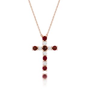 Ruby Diamond Necklace (Contact Us)
