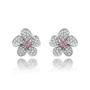 Pink Diamond Earrings (Contact Us)