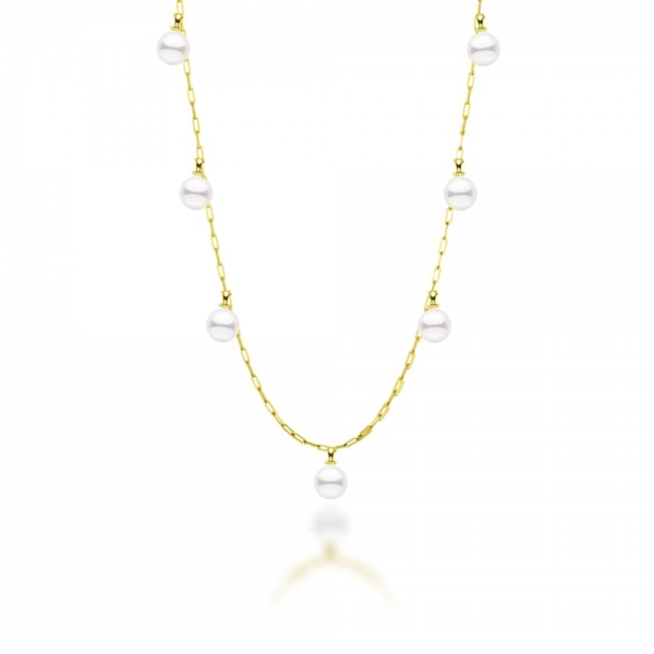 Milena Akoya Pearl Necklace