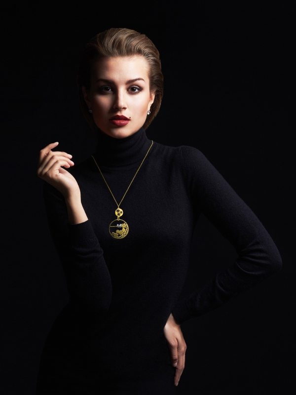 Danica 18K Italian Yellow Gold Necklace