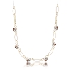 Avril 18K Italian Rose/White Gold Long Necklace