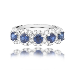 Adelina Blue Sapphire Ring