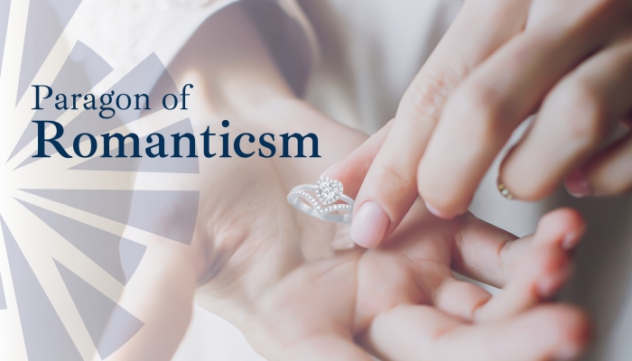 Double the Romanticism with Heart-Shaped Diamond Wedding Rings