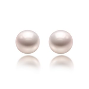 Fresh Water Pearl Earrings (9mm)