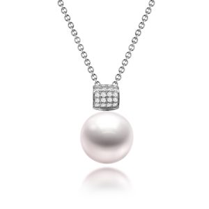 South Sea Pearl Diamond Pendant (12.3mm)