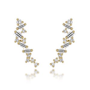 Diamond Earrings (Yellow Gold)