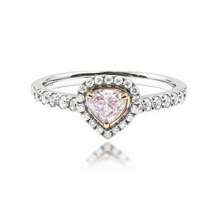 Natural Light Pink Diamond Ring (Preorder)