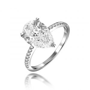 Pear Shape Diamond Ring (Contact Us)