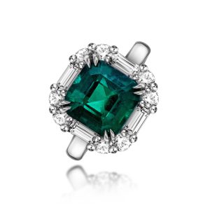 Emerald Cut Diamond Ring (Contact us)