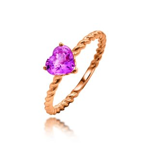 Pink Sapphire Ring (Contact us)