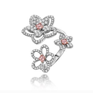 Pink Diamond Ring