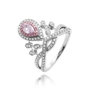 Pink Diamond Ring