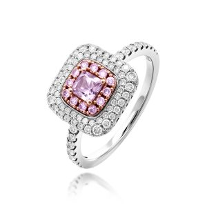 Pink Diamond Ring