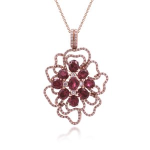 Sapphire Diamond Necklace