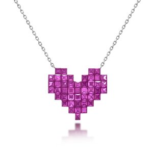 Pink Sapphire Necklace (Contact Us)