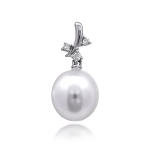 Pearl Diamond Pendant