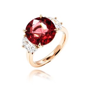 Spinel Diamond Ring (Contact Us)