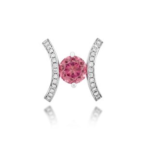Pink Sapphire Diamonds Pendants (Contact Us)