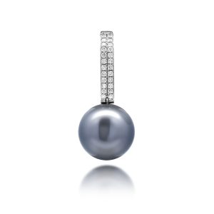 Tahitian Pearl Diamond Pendant