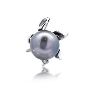 Tahitian Pearl Diamond Pendant