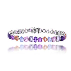 Multi Color Diamond Bracelet (Contact Us)