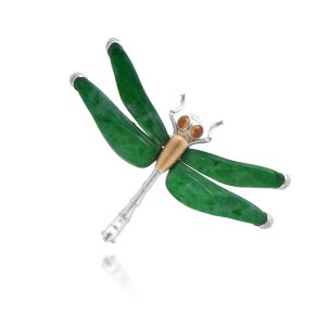 Jadeite Diamond Pendant