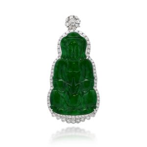 Jadeite Diamond Pendant (Contact Us)